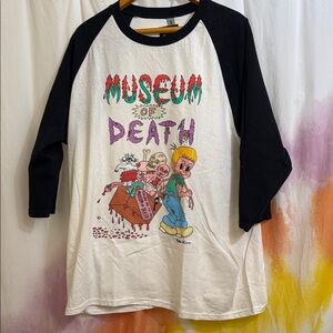 Museum of Death Graphic Raglan Tee